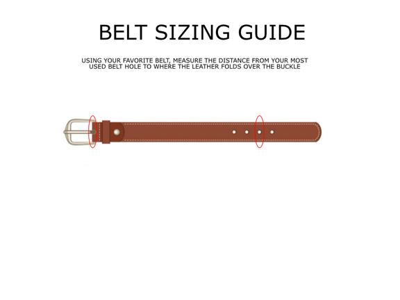 Womens Belt Guide